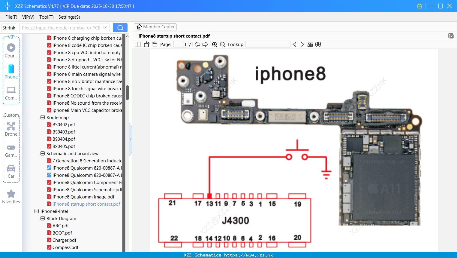 IPhone8 Startup Short Contact